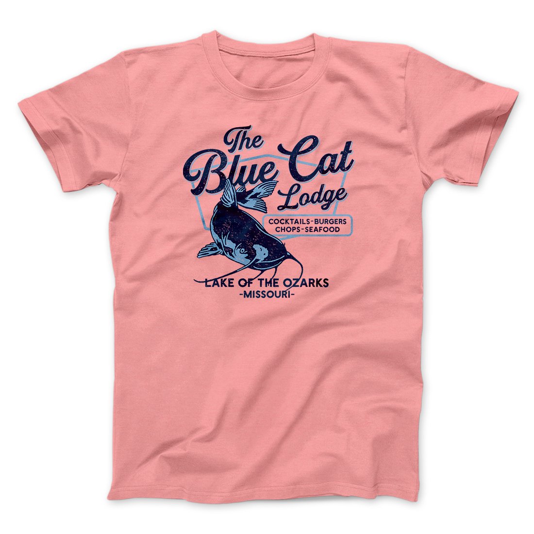 Blue Cat Lodge Funny Movie Men/Unisex T-Shirt