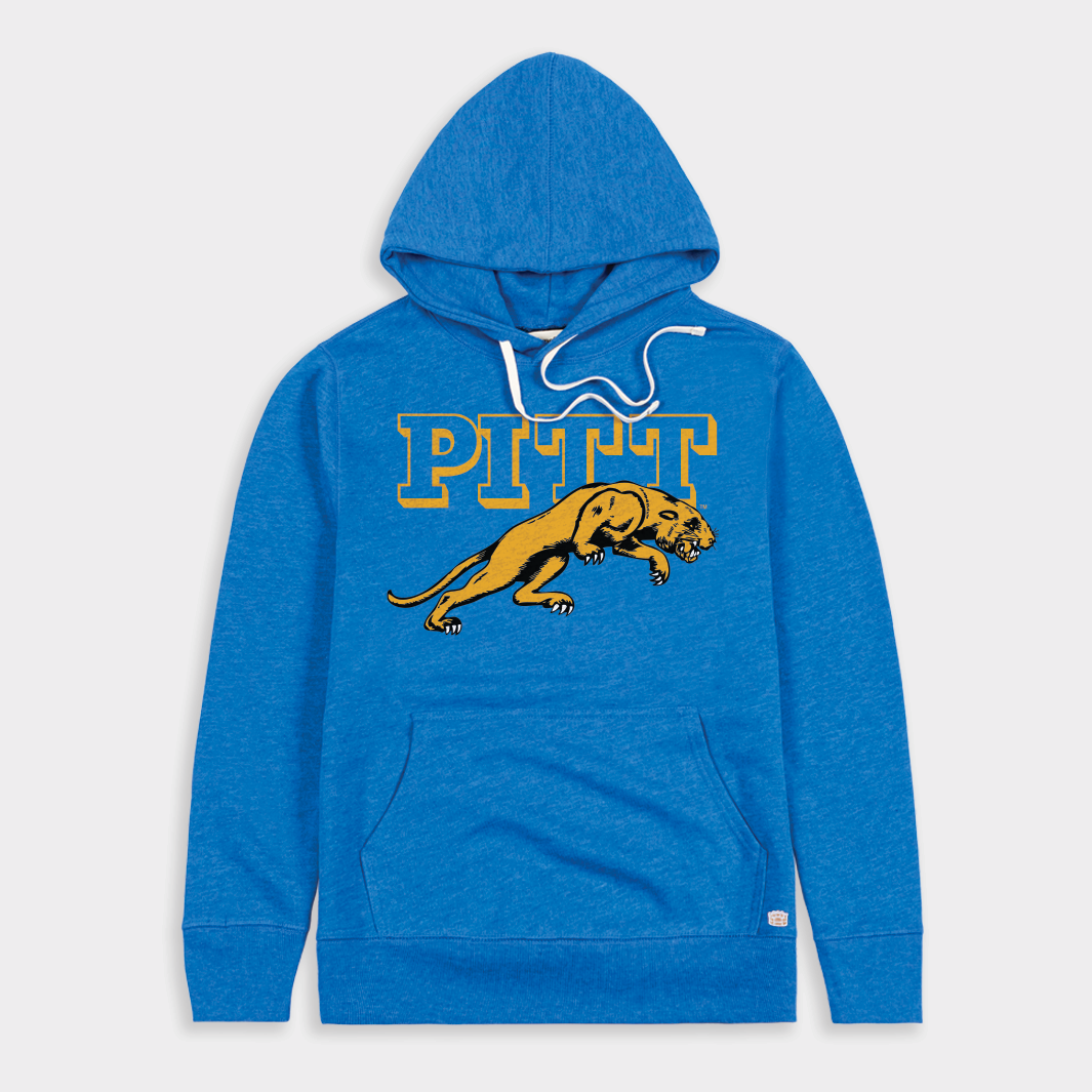 Vintage Pitt Leaping Panther Hoodie Style001