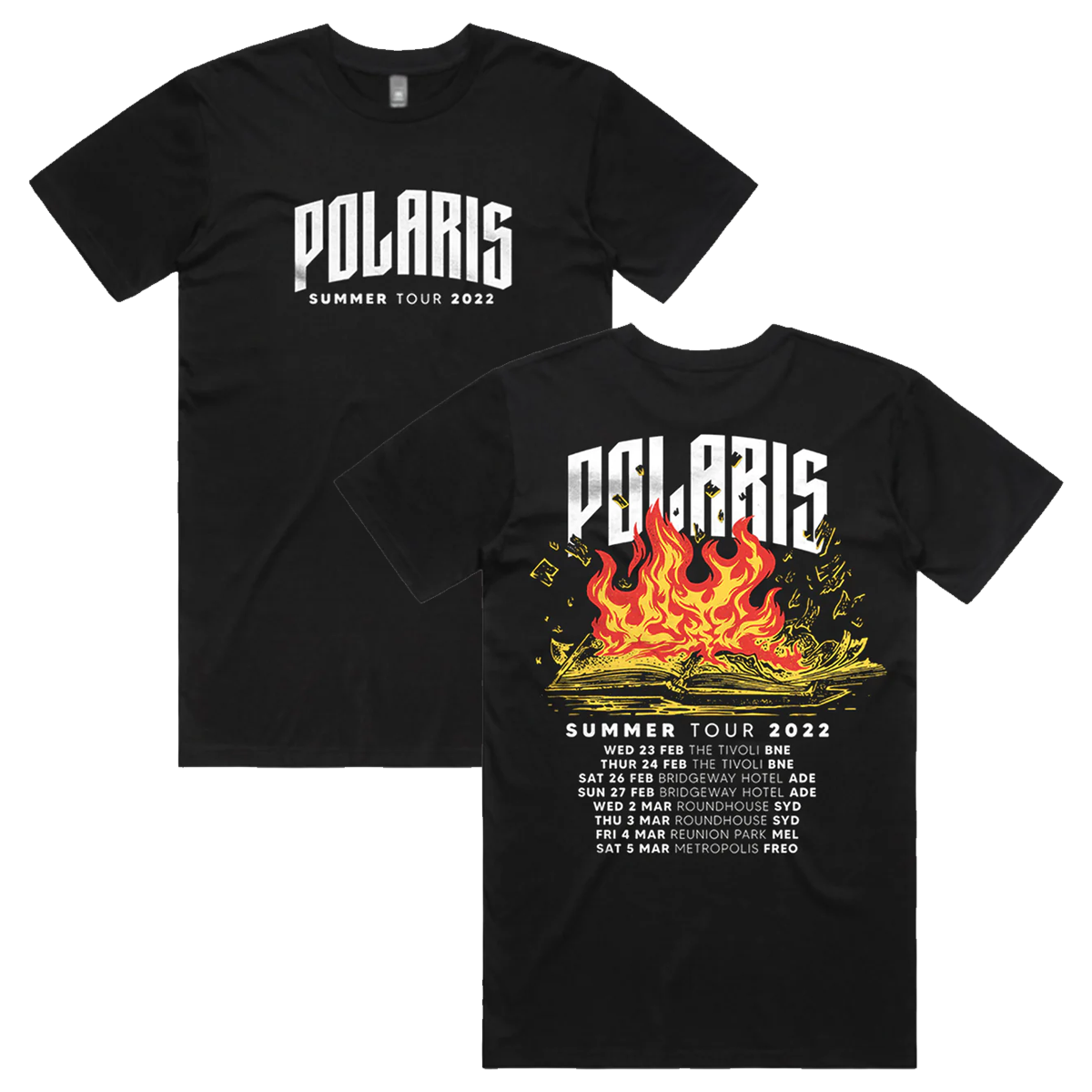 Summer 2022 Tour Tee (Black)
