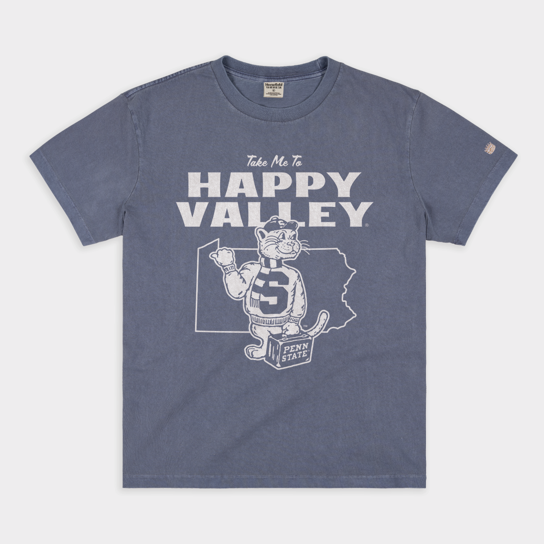 Penn State Happy Valley Vintage Heavyweight Tee