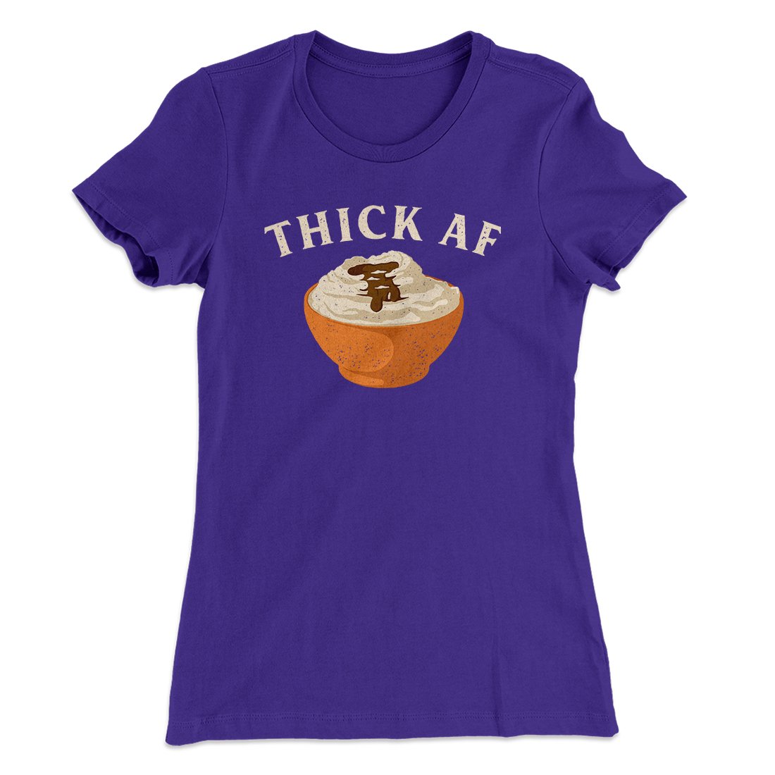 Thick AF Funny Thanksgiving Women's T-Shirt