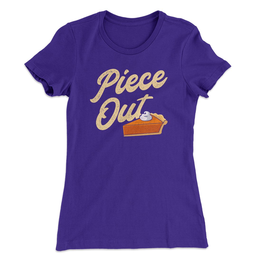 Piece Out Funny Thanksgiving Women's T-Shirt
