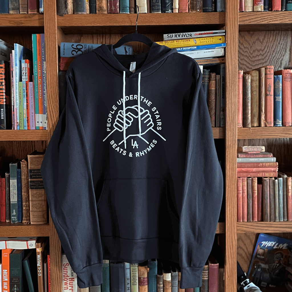 Handshake Vintage Black Hoodie