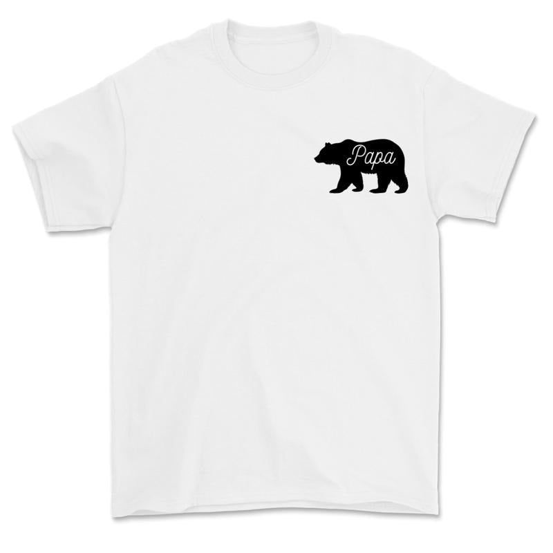 Papa Bear Funny T-shirts, Father Day T-shirt, Dad Gift, T-shirt For Men
