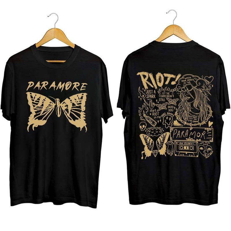 Paramore Album Lyrics T Shirt Paramore Tour 2024 Tshirt All Size Colors