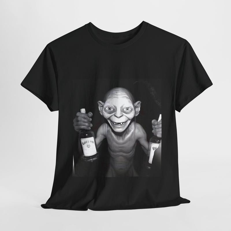 Party Hard Gollum Graphic T-Shirt - Humorous Middle-earth Print Sweatshirt, Hoodie, Comfort Colors