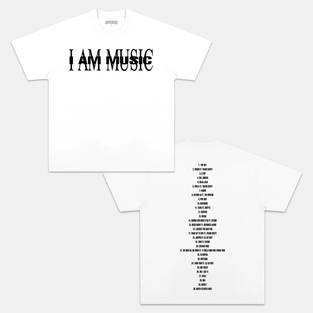 PLAYBOI CARTI & I AM MUSIC 2025 V2 TEE