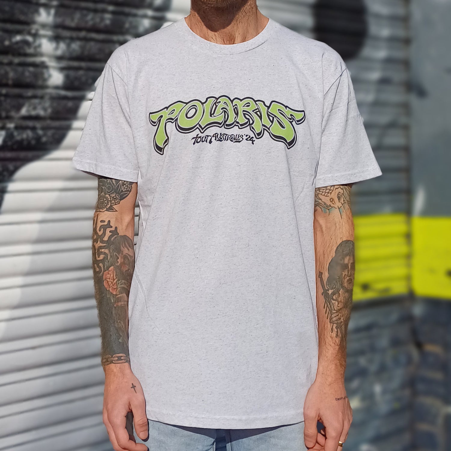 Tour Australis Tee (White Marle)