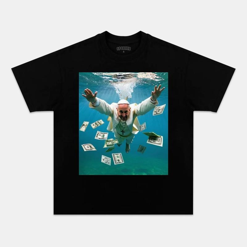 Popeee Franciss Shirt, Viral Holy Graphic Tee for Fans