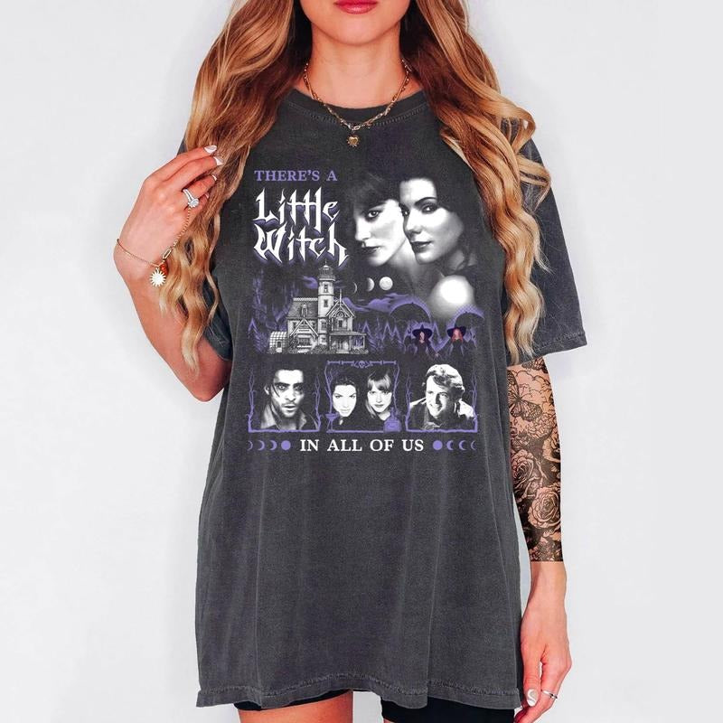 Practical Magic Vintage Shirt, 90s Witch Shirt, Retro Halloween Sweatshirt, Witch Tee, 90's Halloween Shirt, Summerween Tee