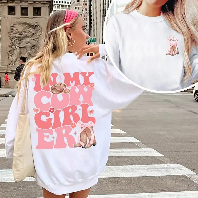 Premium  Auntie Godmother Bestie Sweatshirt, Auntie Shirt, Godmama Sweater, Funny Godparent Sweater, Aunt Gift, Godmother Gifts, Aunt God Mother Gift Cotton Sleeve