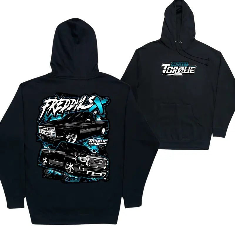 Project Torque C10x GMC Hoodie, Graphic Design Car Hoodie, Project Torque Shirt, Unisex Cotton Casual Top for Men Menswear Classic