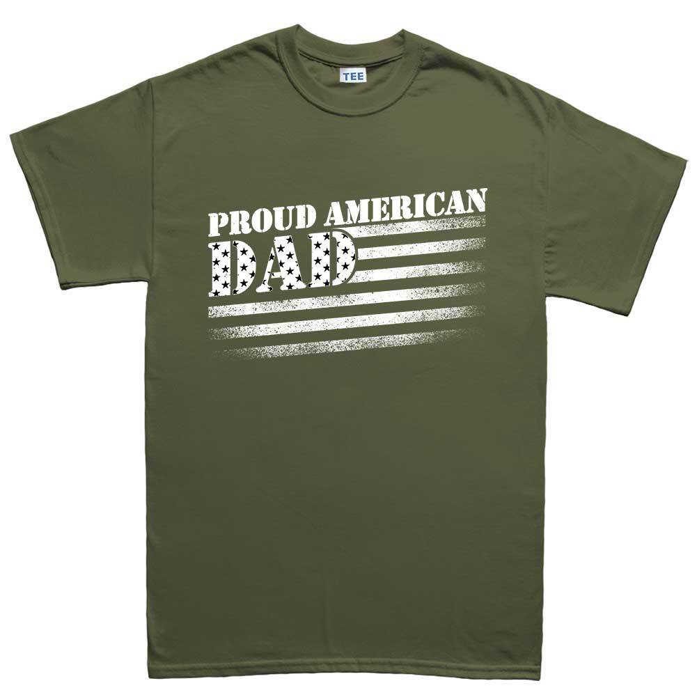 Proud American Dad Men's T-shirt
