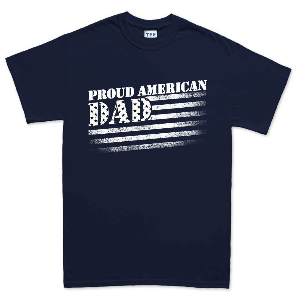 Proud American Dad Men's T-shirt