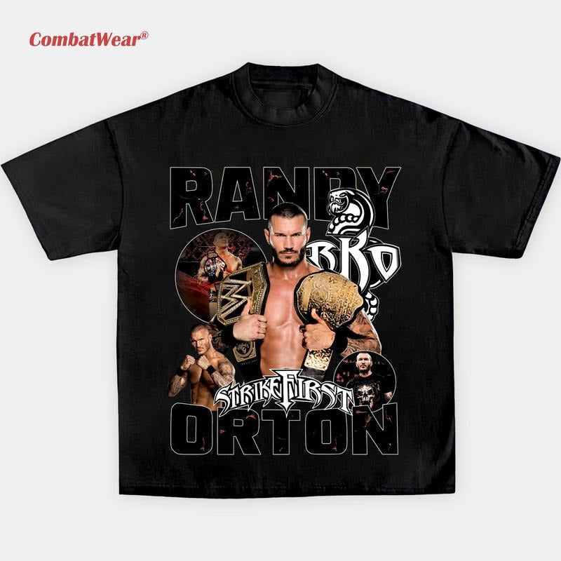 RANDY ORTON TEE, Wrestling Tee, Wrestling Graphic Tee, 2025 Wrestler Shirt, Sports Shirt, Vintage Wresting Shirt, Wrestling Fan Gift
