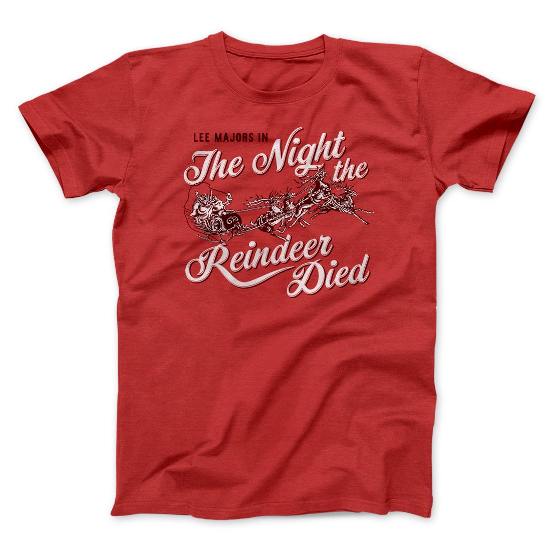 The Night The Reindeer Died Funny Movie Men/Unisex T-Shirt