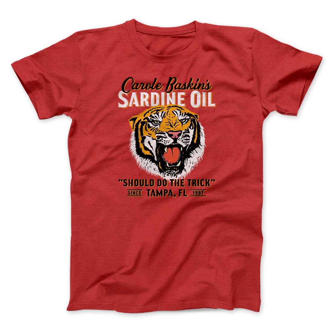 Carole Baskin's Sardine Oil Funny Movie Men/Unisex T-Shirt
