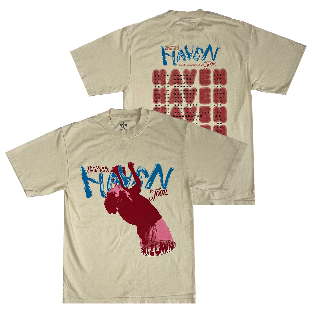 Haven Tour T-Shirt - Cream