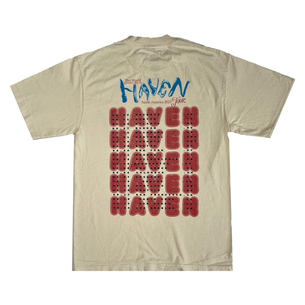 Haven Tour T-Shirt - Cream
