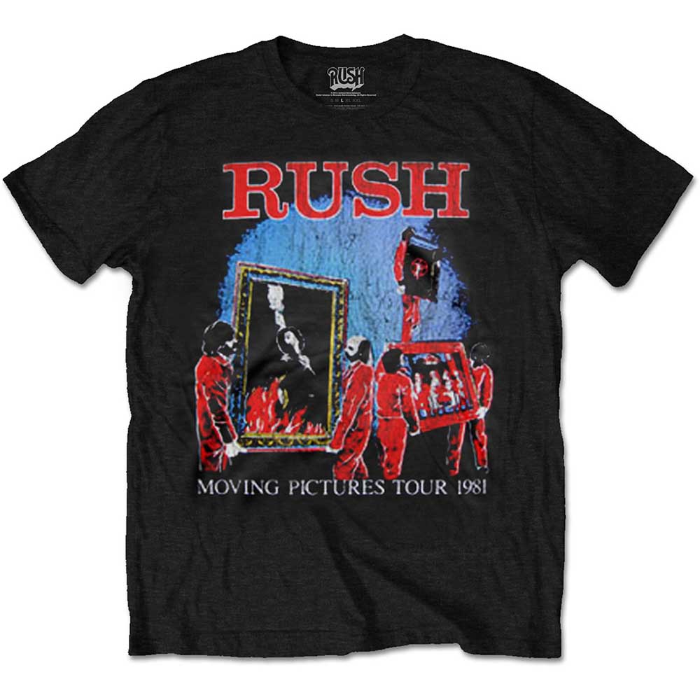 RUSH Unisex T-shirt- Moving Pictures Tour