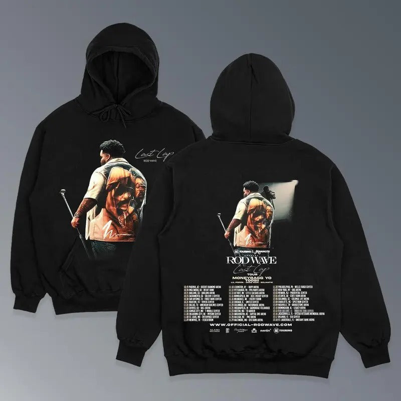Rd Wave Signature Hoodie Two Side Last Lap Tour Music Hoodie Unisex Gift For Fan T-Shirt Tops