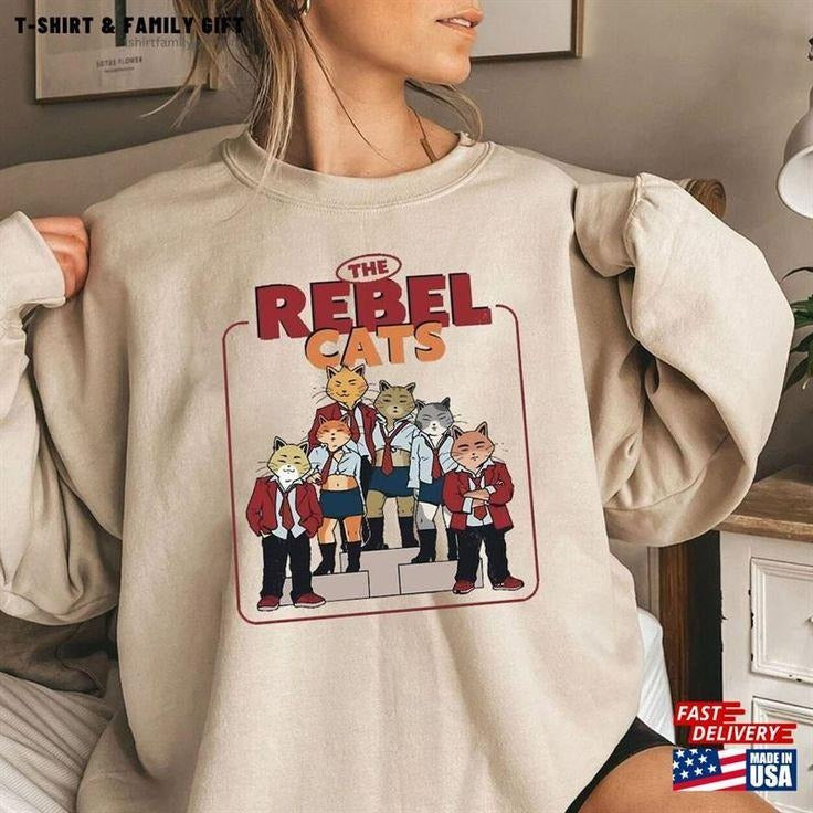 Rebel Cats RBD Tour 2024 Crewneck, Concert Fan Favorite