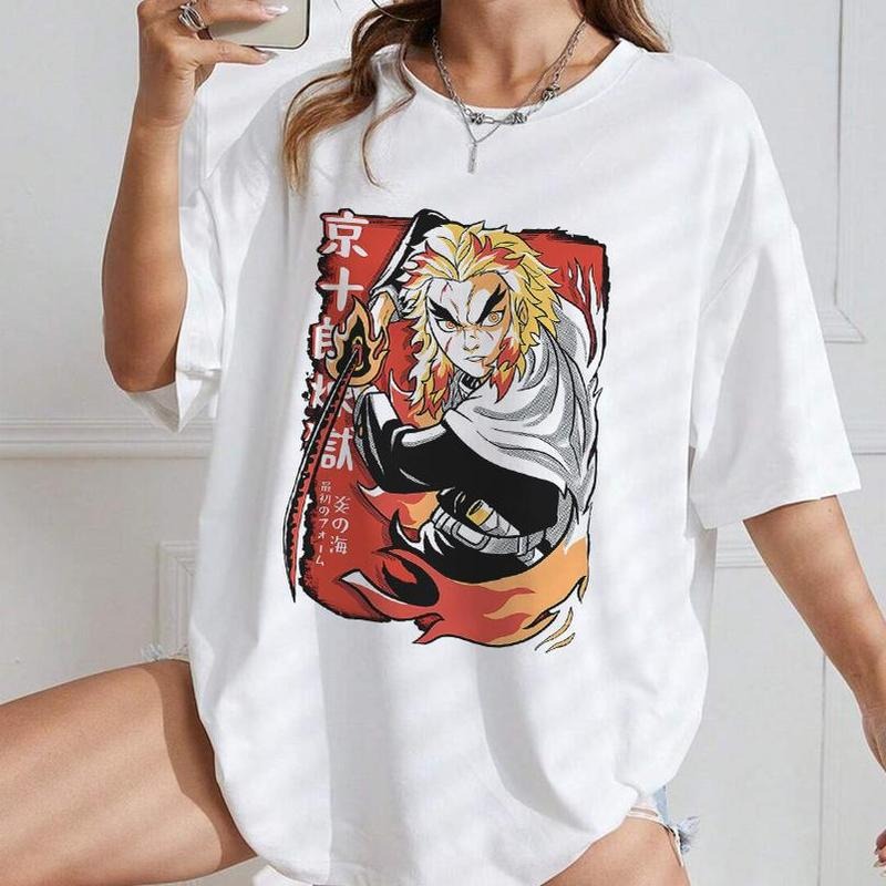 Rengoku Kyojuro t-shirt, Demon Slayer main characters shirt, Kimetsu No Yaiba t-shirt, anime sweatshirt hoodie, Tanjiro shirt, Rengoku t-shirtstyle{n002}3