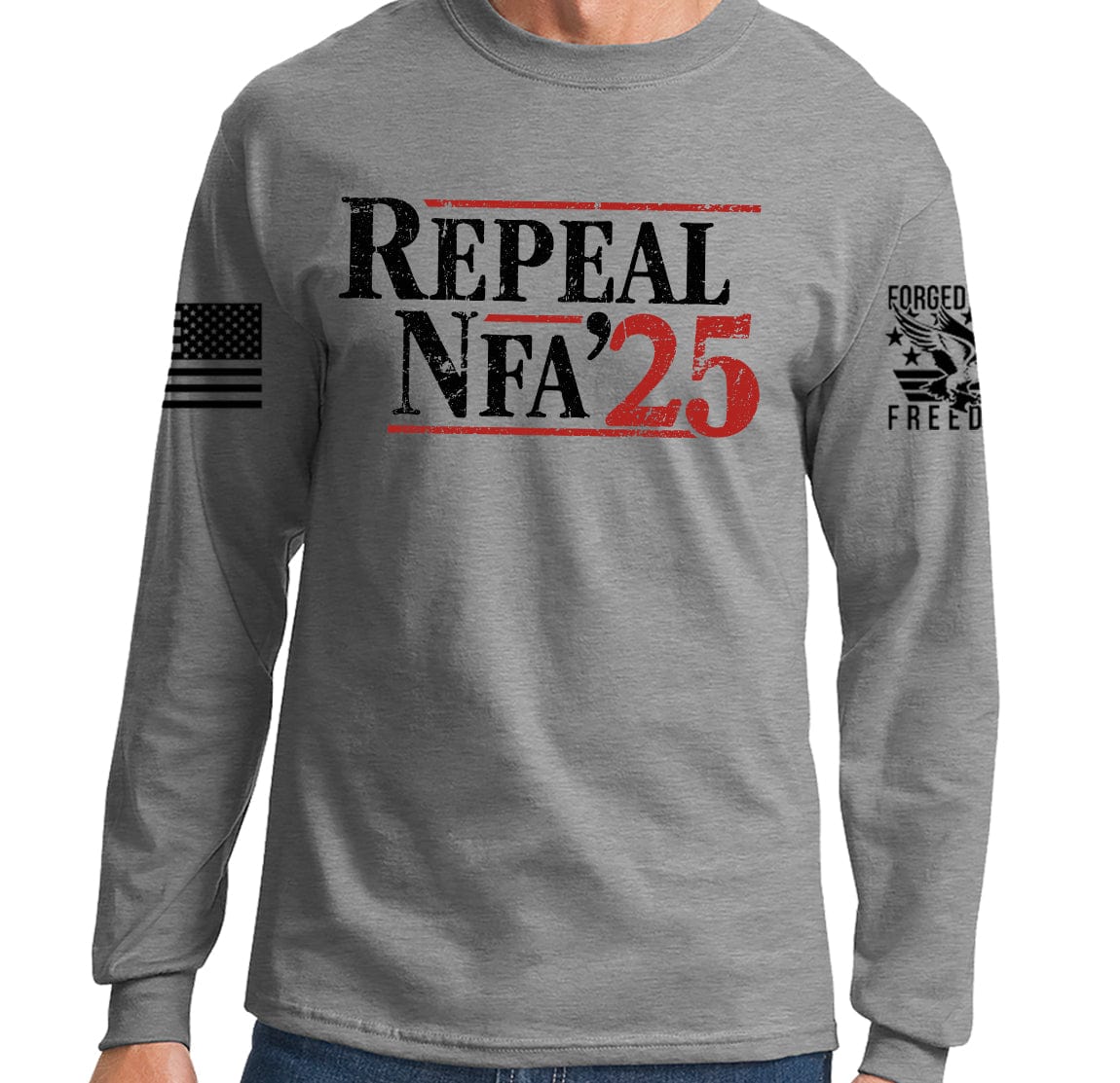 Repeal NFA 2025 Long Sleeve T-shirt Style001