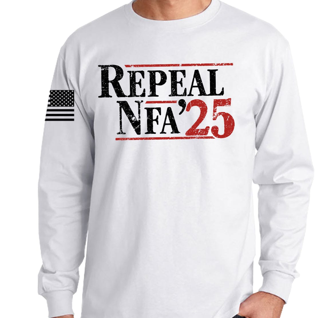 Repeal NFA 2025 Long Sleeve T-shirt Style001