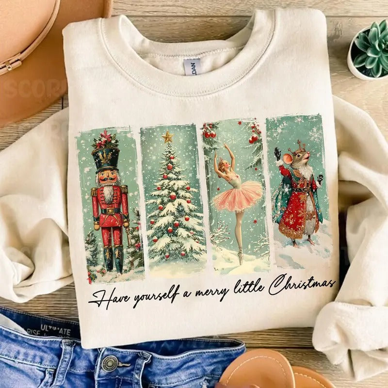 Retro Christmas Nutcracker Shirt, Christmas Shirt, Vintage Christmas Shirt, Merry Christmas Shirt