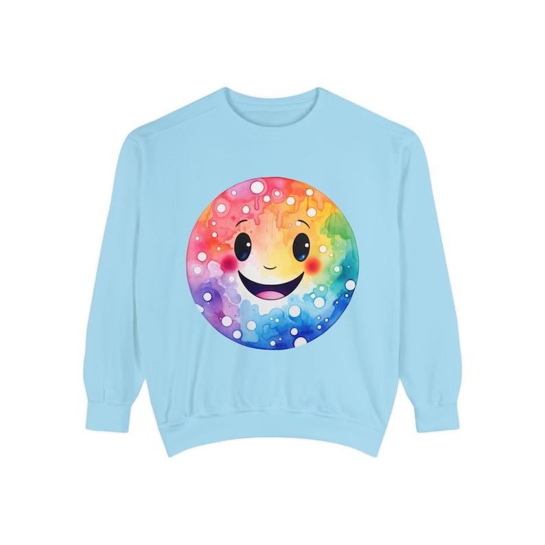 Retro Groovy Smile, Happy Face Shirt, Retro Shirt, Retro Vintage Hoodie and Sweater; T-shirt Cotton Menswear Polyester Tops Underwear Pullover