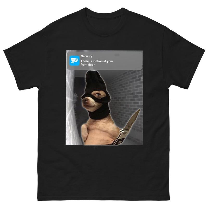 Ring Dog with Motion Meme T-Shirt, Funny Meme Shirt, Cat Lover Gift, Dog Shirt, funny summer t-shirts