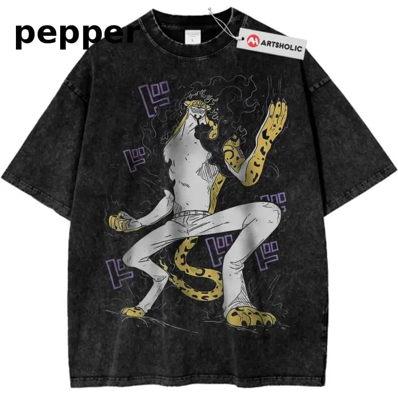 Rob Lucci Shirt, One Piece Shirt, Anime Shirt, Vintage T-Shirt