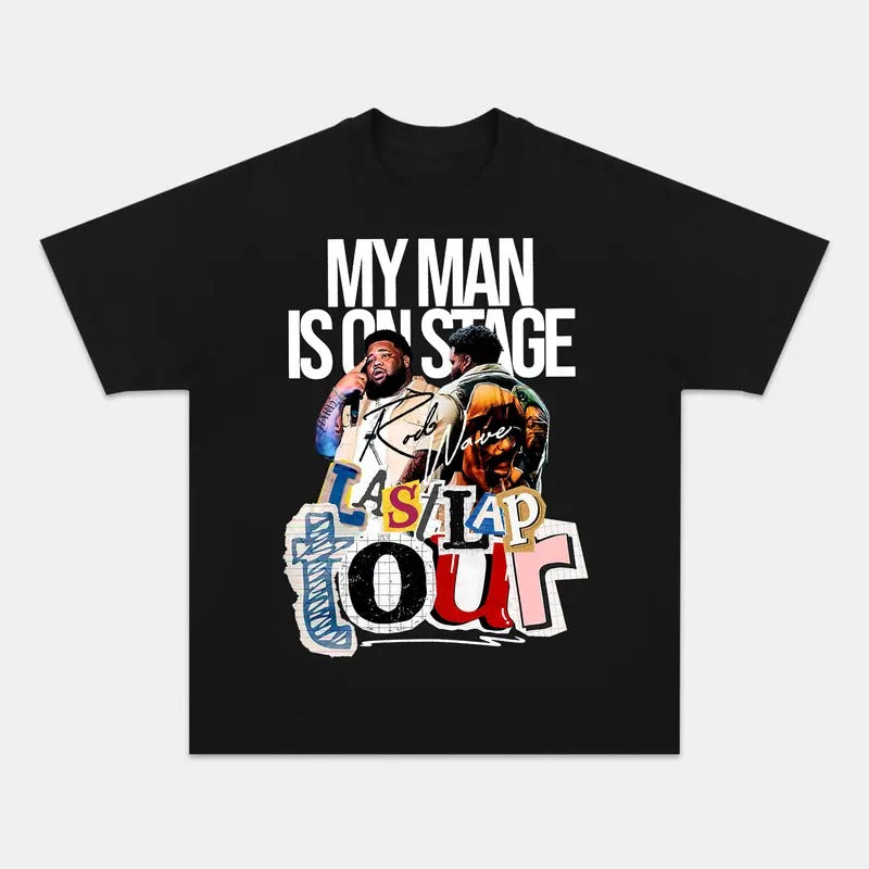 Rod Wave 2024 Last Lap T-Shirt, Hip Hop Style Graphic Tee