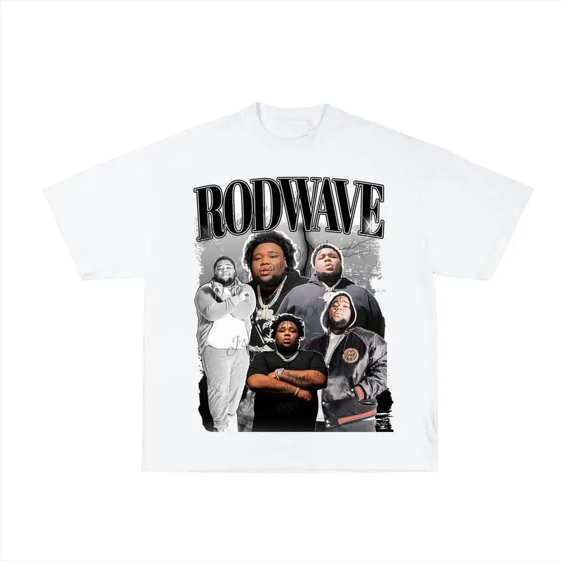 Rod Wave 2024 Last Lap Tour Concert T-Shirt