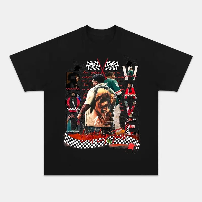 Rod Wave 2024 Last Lap Tour Tee, Hip Hop Graphic Shirt