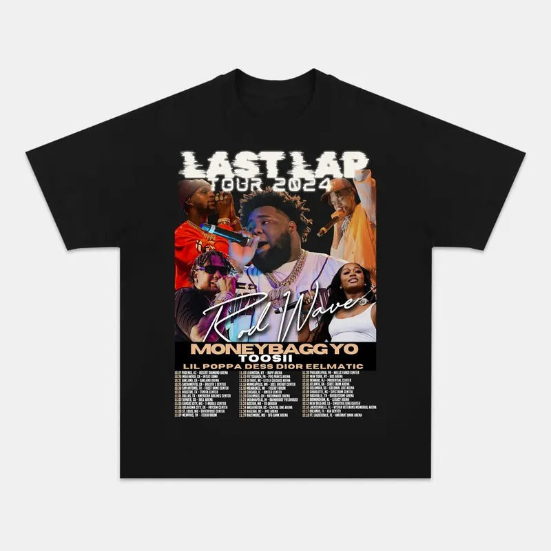 Rod Wave Concert Shirt, Last Lap Tour 2024 T-Shirt for Fans