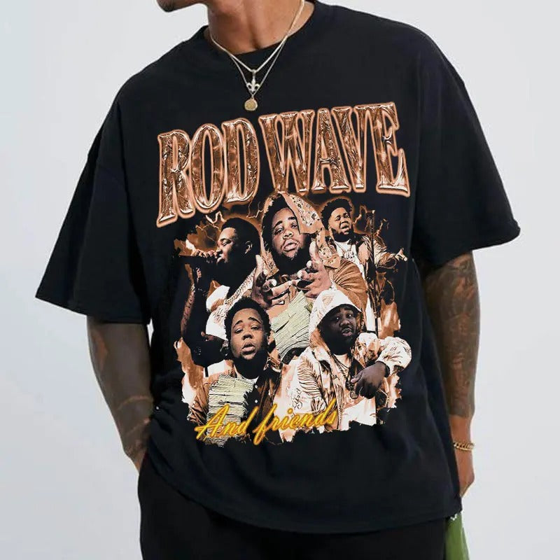 Rod Wave Orange Version T Shirt, Rod Wave Last Lap Tour Music Tee, Rod Wave Rapper T-shirt, Rod Wave Unisex Tee Gift For Men Women, Rod Wave Fan Tee