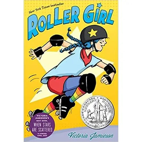 Roller Girl by Victoria Jamieson, paperback graphic novel