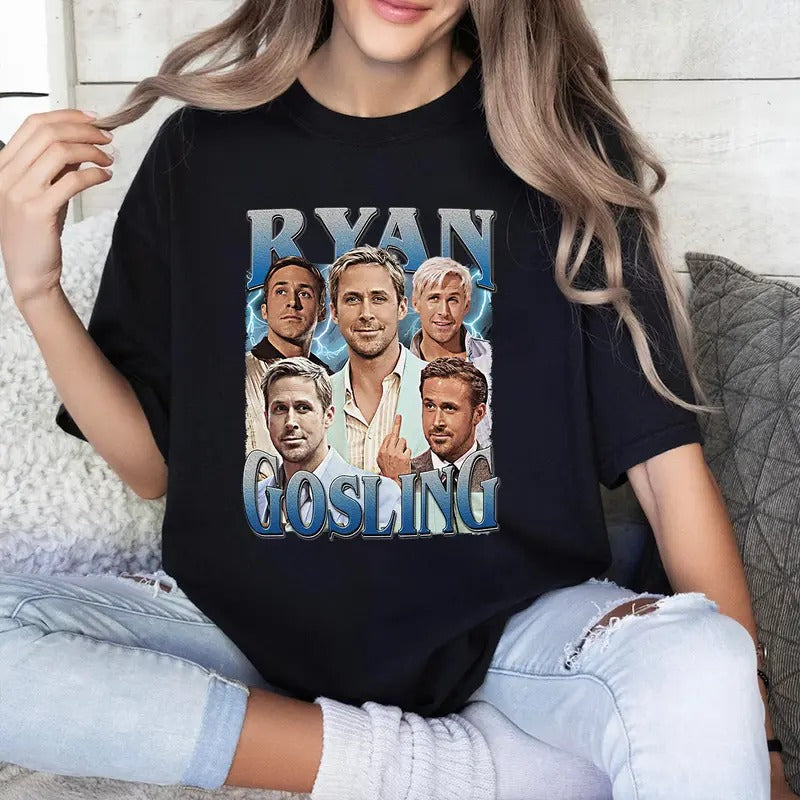 Ryan T Shirt, Gosling T-Shirt, Ryan Vintage Shirt, Gift For Woman and Man Unisex T-Shirt Sweatshirt Hoodie