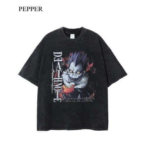Ryuk Vintage T-Shirt, Anime Manga Unisex T-Shirt, Gift For Him Menswear Top