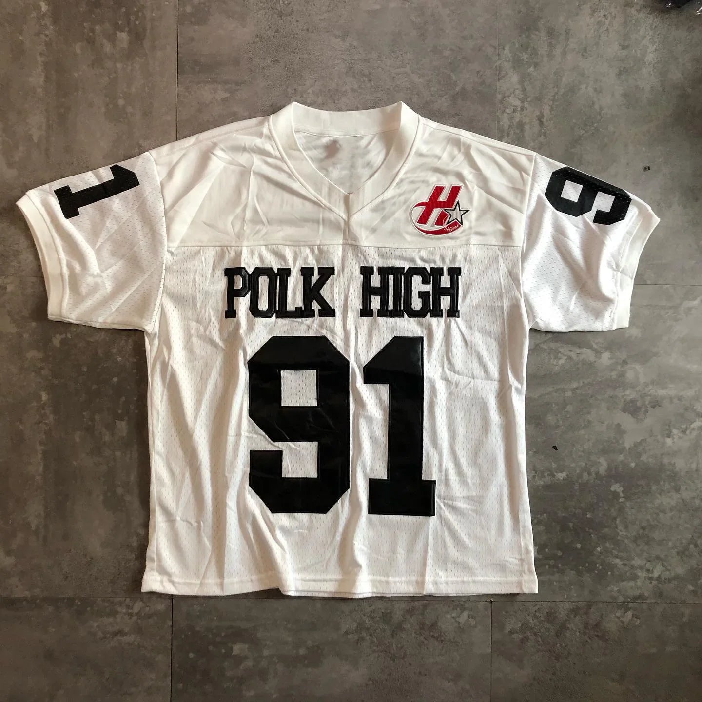 Streetwear Jersey Y2K T Shirt Harajuku Hip Hop Graphic Crop Top Mesh Baseball Jersey