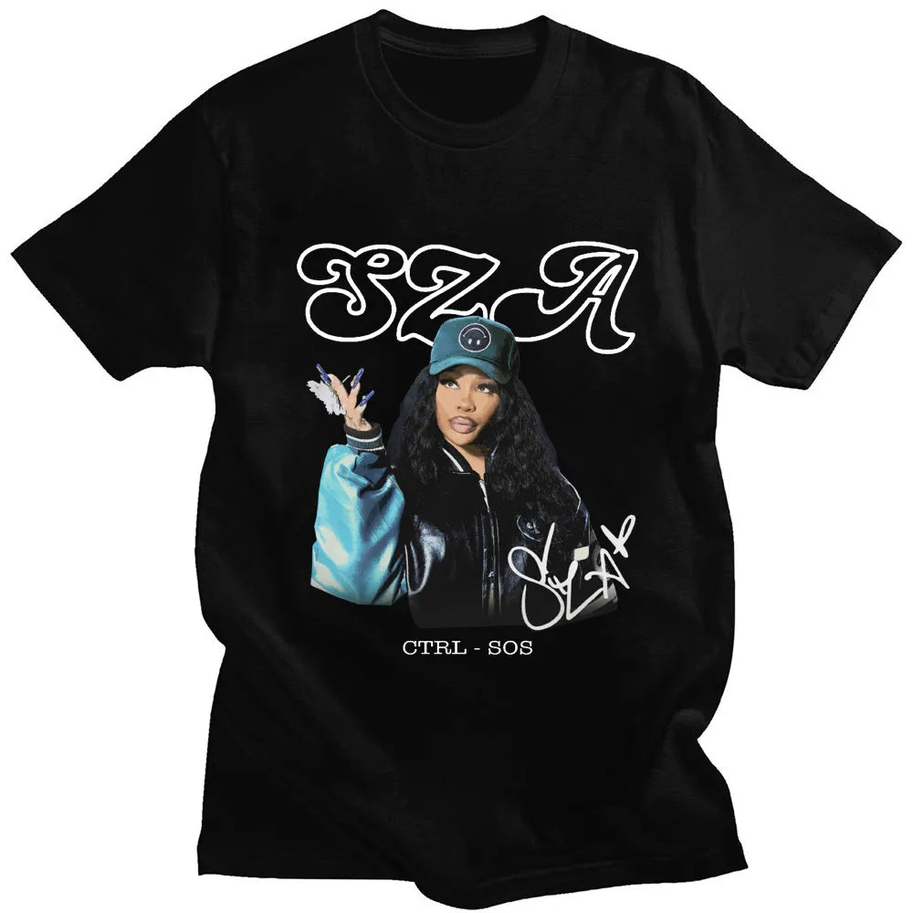 SZA Vintage T-shirt Style002