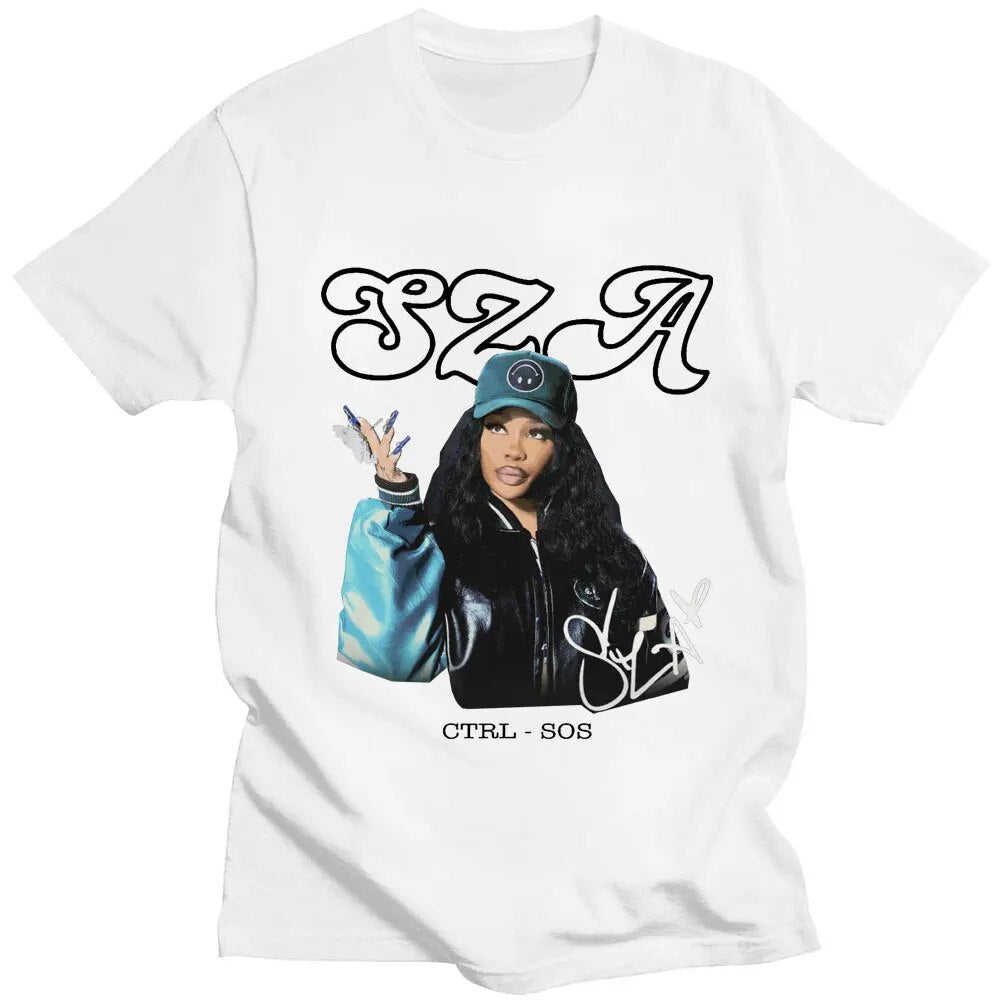 SZA Vintage T-shirt Style002
