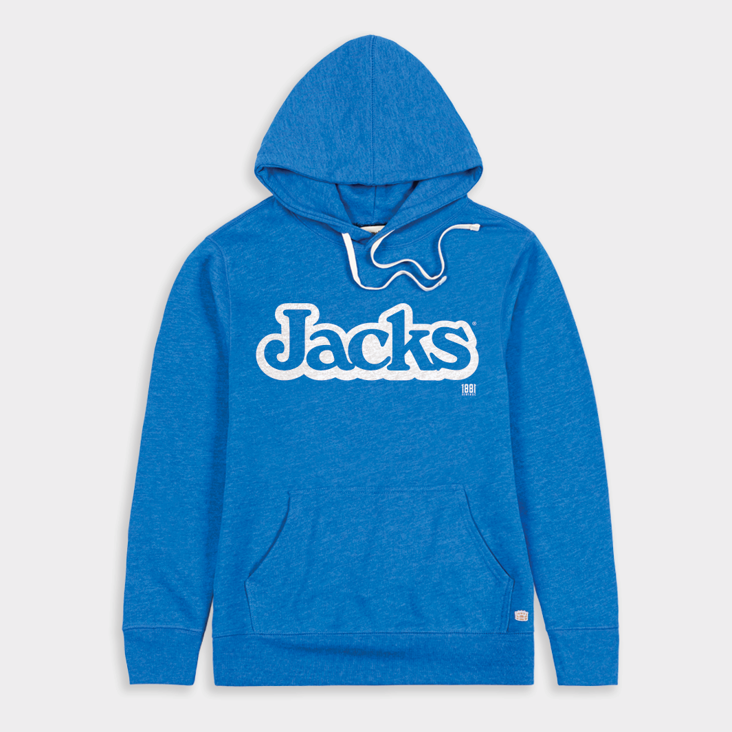 Vintage SDSU Jackrabbits "Jacks" Wordmark Hoodie Style001
