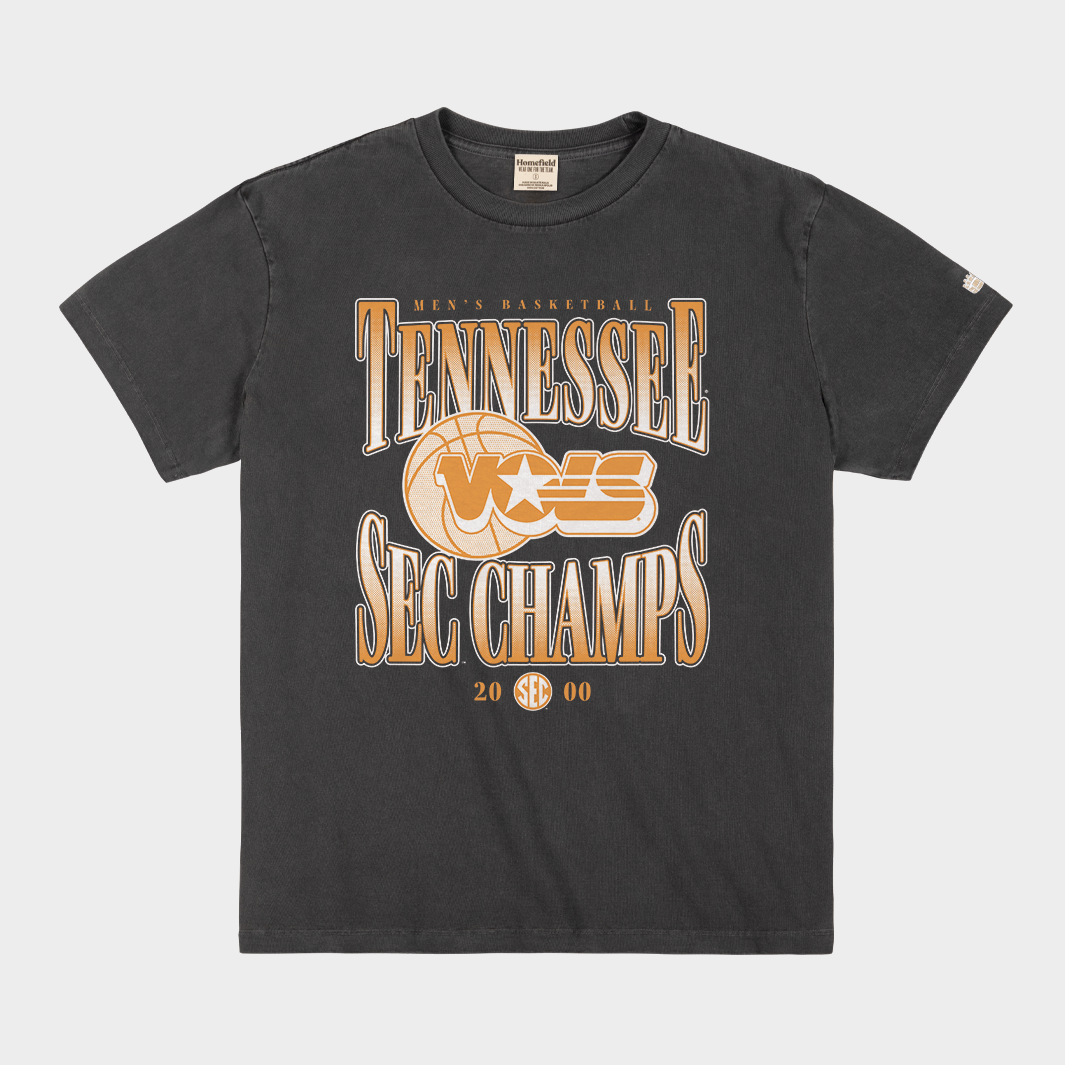 Tennessee Men's Basketball 1999-2000 SEC Champions Heavyweight Tee Style001