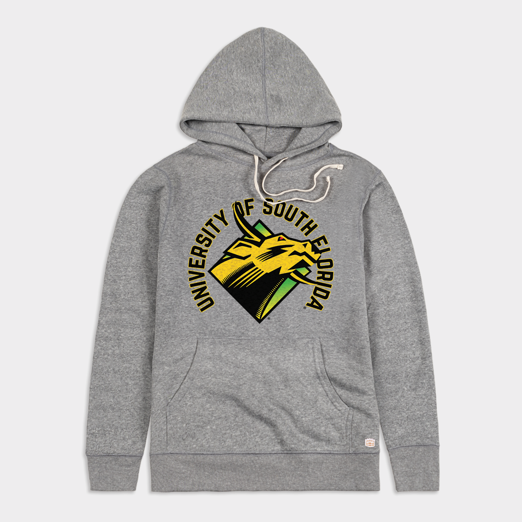 Vintage 1990s South Florida Bulls Logo Hoodie Style001