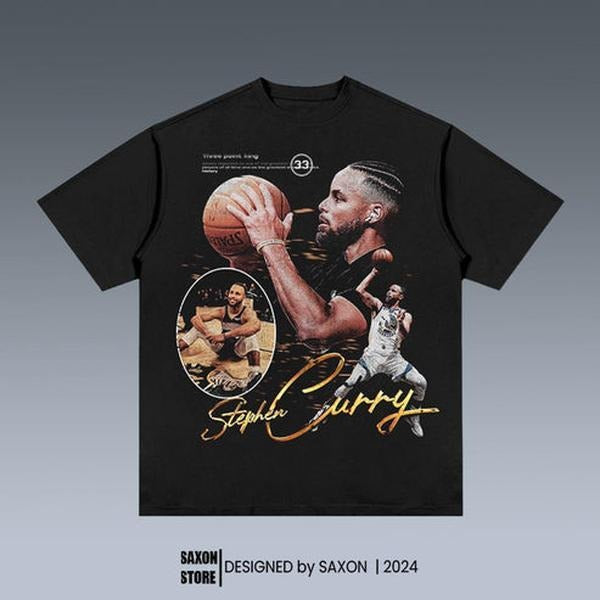 STEPHEN CURRY GRAPHIC TEE | VINTAGE GRAPHIC T-SHIRT SWEATSHIRT HOODIE | SPORT TEE | GIFT FOR FAN V8