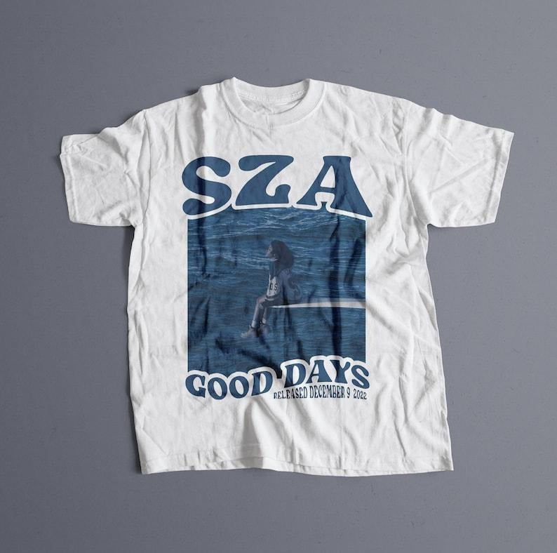 SZA- SOS Good Days T-shirt, sza Graphic Tee, sza Merch, Rap Shirt, SOS, unisex gift, Concert T Shirt, Hoodie, Sweatshirt, heavyweight tshirt