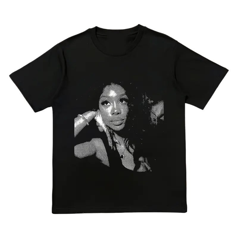 SZA Classic Print Women Tank Tops Sleeveless Pullover Hipsters Hip Hop Streetwear Y2K Clothing BABY TEE